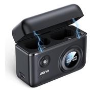 llano NP-W235 Caricatore display digitale intelligente da 18 W doppio USB-C compatibile con FUJIFILM X-T4/X-H2/X-T5/X-H2S/X-S20/GFX100S/GFX50S II, chiusura magnetica