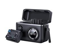 llano NP-W235 (USB-C) Confezione da 2 Batterie di Ricambio e Caricabatterie Rapido Compatibile con Fujifilm X-T5, X-T4, VG-XT4, XS20, GFX50S II, GFX100S, X-H2, X-H2S