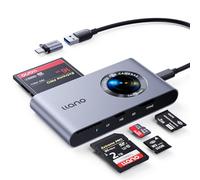 llano R305 Lettore di Schede 5-in-1 per SD, Compatibile con SD/TF/MS/CF/M2