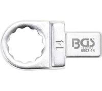 Llave de anillo insertable | 14 mm | Sujeción 9 x 12 mm