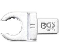Llave de anillo insertable | abierta | 11 mm | Sujeción 9 x 12 mm
