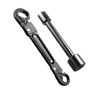 Llave De Plomería Para Espacios Reducidos, Kit De Llave De Tope Angular | Kit De Llave En Ángulo Multiusos Herramientas De Extracción De Tope En Ángulo - Kit De Herramientas De Extracción De Llave De