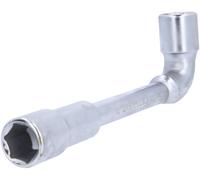 Llave de tubo, acodada, 23 mm