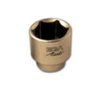 LLAVE DE VASO 1/4" - 9 MM ANTICHISPA Cu-Be. (6 CANTOS)