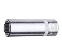Llave de vaso 1/4", forma larga 1/2"