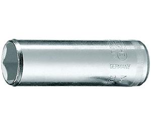 Llave de vaso 1/4", forma larga 3/8"