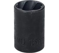 Llave de vaso con perfil en espiral 1/2", 10 mm