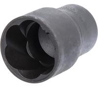 Llave de vaso con perfil en espiral 1/2", 27 mm