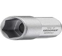 Llave de vaso corta 17 mm