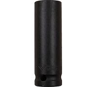 Llave de vaso de impacto hexagonal 1/2", 23 mm, larga