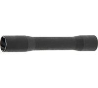 Llave de vaso de perfil en espiral/extractor de tornillos, largo | entrada 12,5 mm (1/2") | 17 mm