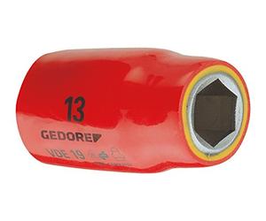 Llave de vaso VDE 1/2" 10 mm