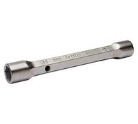 Llave tubo hexagonal dos bocas 14-15mm, cromada