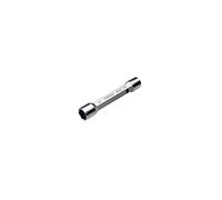 Llave tubo hexagonal dos bocas, 8-9mm, cromada