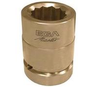 LLAVE VASO DE IMPACTO 1/2" - 13 MM ANTICHISPA Cu-Be (12 CANTOS)