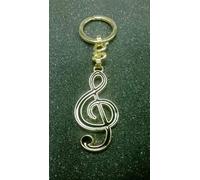 LLAVERO - Clave de Sol Color Negra (350474)