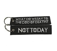 LLAVEROSMOTOR.ES Desconocido Portachiavi moto, portachiavi auto, portachiavi moto, portachiavi in tessuto originale Cosa diciamo al dio dei morti? Non oggi