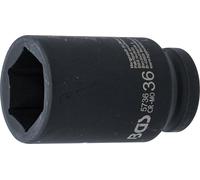 BGS Bussola esagonale, profonda, 20 mm (3/4"), 36 mm Quantità:1