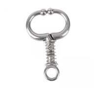 Llazsybz 2X Pinze a Molla per Anello Nasale per, Morsetto a Becco di Bloccaggio Automatico E Robusto, Accessorio per L'allevamento di, 5 Pezzi