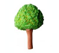 Llazsybz Albero in Miniatura Componente con Design Accurato E Superficie Testurizzata in Plastica E Resina per Modellino Architettonico Micro Paesaggio Giardino Fatato Regalo, L