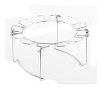 Llazsybz Supporto per Cosce di Pollo, Strumento per Grigliare, Supporto Verticale Multiuso in Acciaio Inossidabile per Pollo, Strumento per Cucinare All'ap