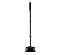 Llazsybz Tamper con Manico Sbile a Segmenti Compattatore Manuale con Piastra Quadrata Antisciv Pressino rreno Sbile per Giardinieri, Testa Piccola