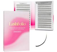 LLBA LashFolio Propose Mazzi Promade Umides, Volume spettacolare, Scelta 5D a 10D, Curve C DC D, Lunghezza da 8 a 15 mm, Lunga durata, facile applicazione