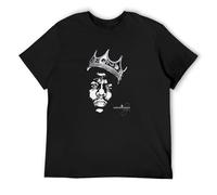 Llbang Big Biggie Crown Face B.I.G. O-Neck 100% Cotton Short Sleeve Unisex T-Shirt L