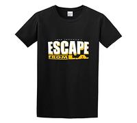 Llbang Escape from La Logo Unisex 100% Cotton Short-Sleeve T-Shirts Black XXL