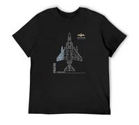 Llbang Flyingraphics Aviation Themed Mcdonnell Douglas F4K Phantom O-Neck 100% Cotton Short Sleeve Unisex T-Shirt S