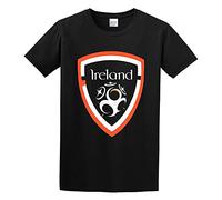 Llbang Ireland Soccer O-Neck 100% Cotton Short Sleeve Unisex T-Shirt M
