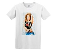Llbang Married with Children Kelly Bundy TV Sitcom Cross al T-Shirt White L