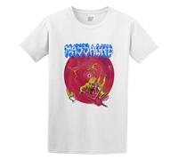Llbang Massacre from Beyond Regular Fit Punk Dance Slim Fit Men's T-Shirt White S
