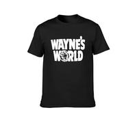 Llbang Wayne's World Movie O-Neck 100% Cotton Short Sleeve Unisex T-Shirt XXL