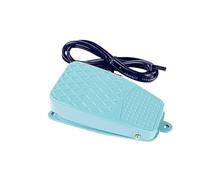 LLBOGRGGN 1-pc TFS-2 YBLT-FS/2 AC250V 10A verde SPDT NO NC interruttore a pedale momentaneo in metallo antiscivolo