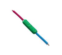 LLBOGRGGN I-4 100 pezzi I connettori for cavi elettrici a una via, connessione dritta a giunzione rapida 14awg 2,5mm2 senza spelatura dei fili
