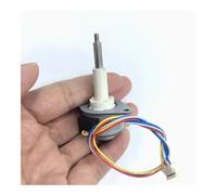 LLBOGRGGN Piccolo attuatore lineare di precisione da 25 mm, 2 fasi, 4 fili, passo-passo, avviamento elettronico, corsa 20 mm, albero telescopico a vite, 53 Ohm