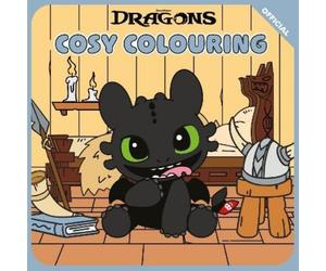 LLC DreamWorks Animation DreamWorks Dragons: Cosy Colouring (Tascabile)