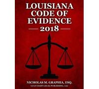 LLC Gulf Coast Legal Publishing Nicholas M Louisiana Code of Eviden (Tascabile)