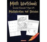 LLC Stem Mindse Math Workbook Grade 3 Grade 4 Ages 6-8 Multiplicatio (Tascabile)