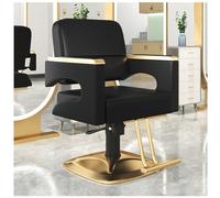 Llchaensc Sedia da Barbiere Poltrona da Parrucchiere Professionale con Girevole A 360° Altezza Regolabile Poltrona da Parrucchiere Idraulica capacità di 150 kg per Barbieri,E