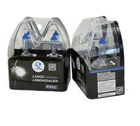 LLCTOOLS H7 Lampada Xenon Look Alogena 55W SUPER WHITE 8500K 12V 2 Pezzi PX26d