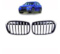 Satz Performance Griglia Anteriore Nera Opaca ABS Perfetta Per BMW X1 F48 14