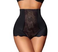 LLECDASEUI Mutandine Di Controllo Della Pancia Mutandine Con Cintura Per Le Donne Corpo Sexy A Vita Alta Modellante Biancheria Intima Butt Lift Body Shaper M-XXL (Nero,XXL)