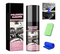 LLELEMAMO Nicetopu Polishing Cleaner Car Interior Spray, 2025 New Polish Cleaner for Car Interior, Interior Detailer Spray for Rubber, Leather (1Pcs)