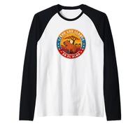 Llevo Los Llanos En El Alma Venezuela Capibara Maglia con Maniche Raglan