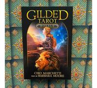 Llewellyn Gilded Tarot Royale Mazzo Carte Libro Ciro Marchetti Barbara Moore Kit