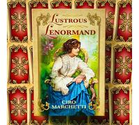 Llewellyn Lustrous Lenormand Oracle Deck di Ciro Marchetti 47 Carte
