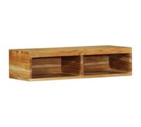 LLEZKBR Armadietti & Stoccaggio-Mobili e Rack - Mobile TV a parete 80x30x19 cm in legno massello di acacia