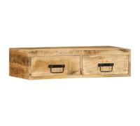 LLEZKBR Armadietti & Stoccaggio-Mobili e Rack - Mobile TV a parete 80x30x19 cm in legno massello grezzo mango